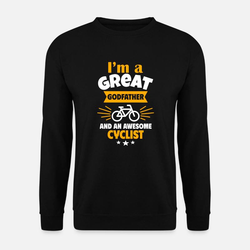 Toller Pate und Super-Radfahrer - Unisex Pullover - Schwarz
