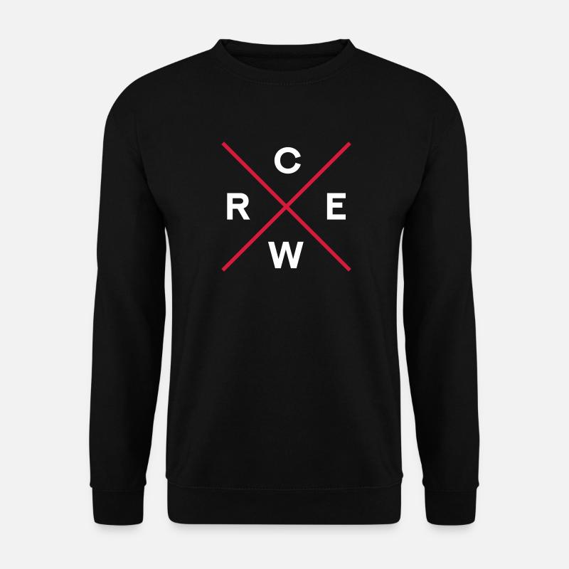crew - Unisex Pullover - Schwarz