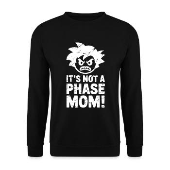 Ce n’est pas une phase maman ! Emo Goth Alternative - Sweat-shirt Unisexe - noir - Devant - Alina (178cm) & Michal (187cm)