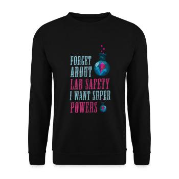 Chemistry Healing Signs - Unisex Sweatshirt - black - Front - Alina (178cm) & Michal (187cm)