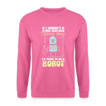 Technicien en robotique mécanique Android - Sweat-shirt Unisexe - rose - Devant