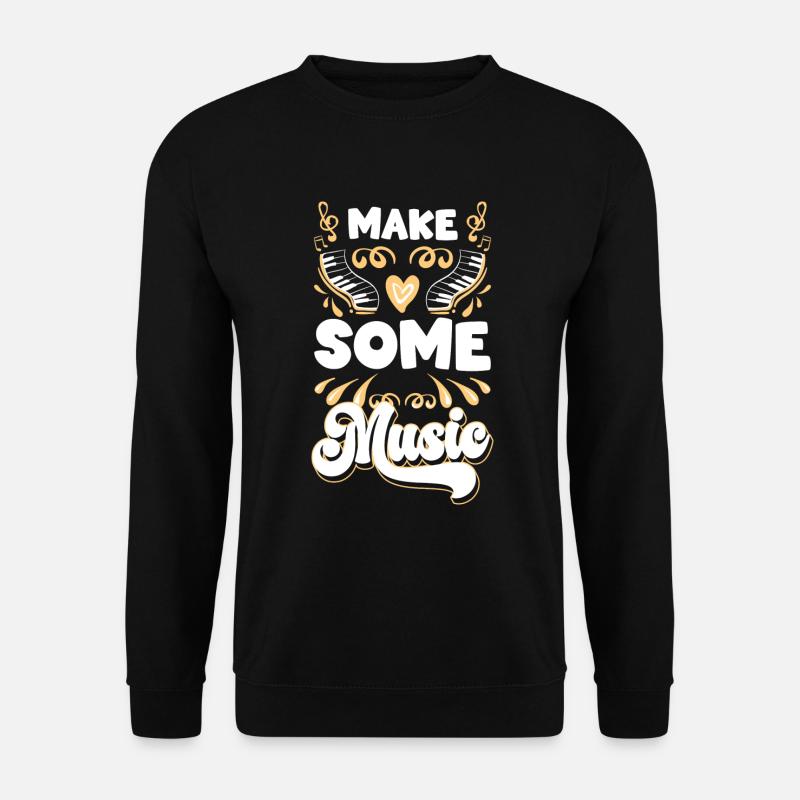 Musician Passion Melody Dancing - Unisex Sweatshirt - black