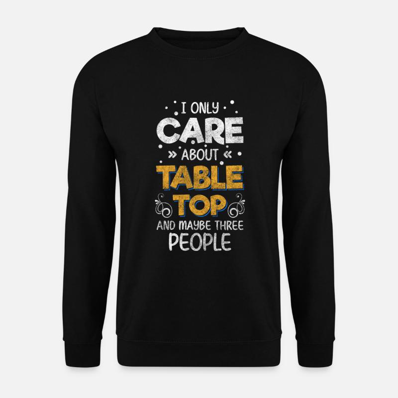 Brettspiel Spieleabend Brettspieler Mitspieler - Unisex Pullover - Schwarz