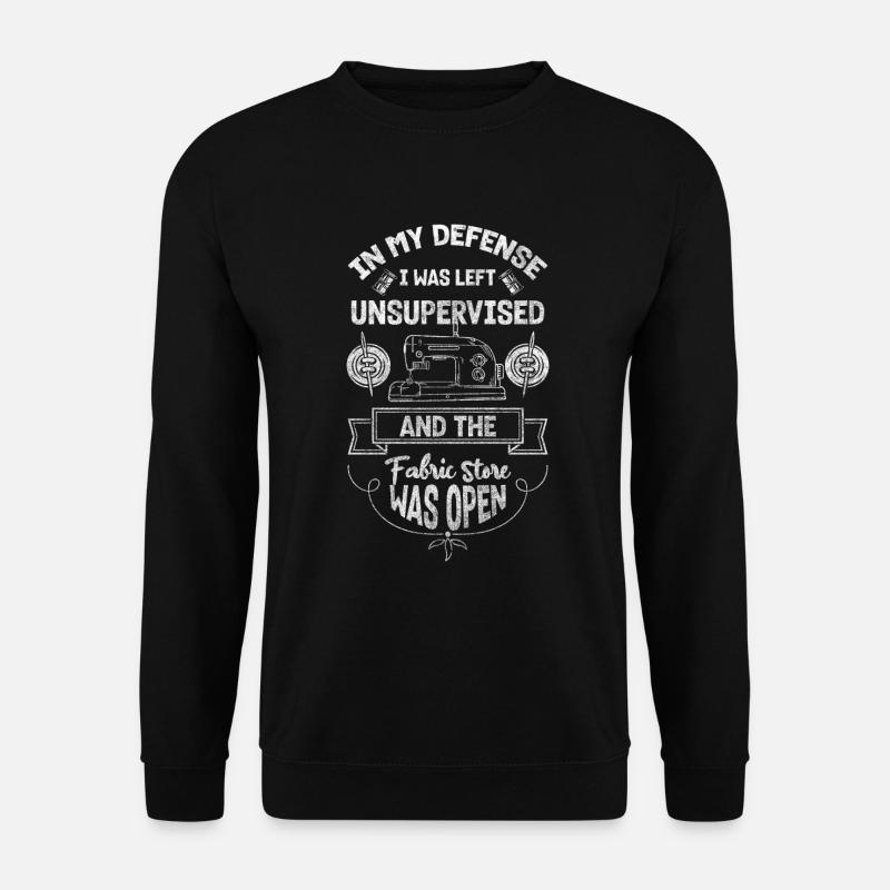 Kleidung Beruf Maßschneider - Unisex Pullover - Schwarz