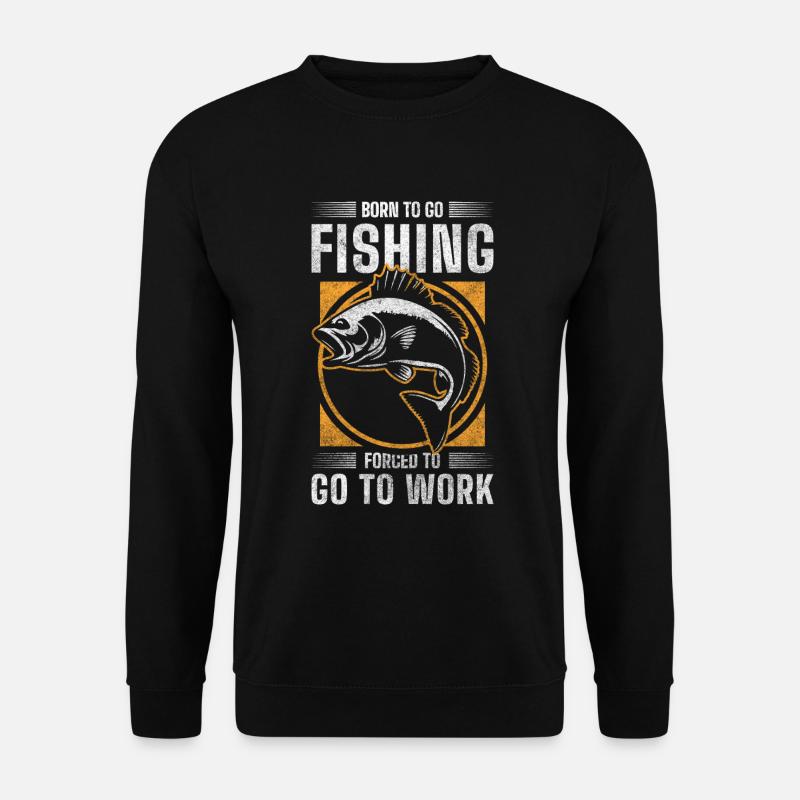Fischen See Trip Turnier - Unisex Pullover - Schwarz