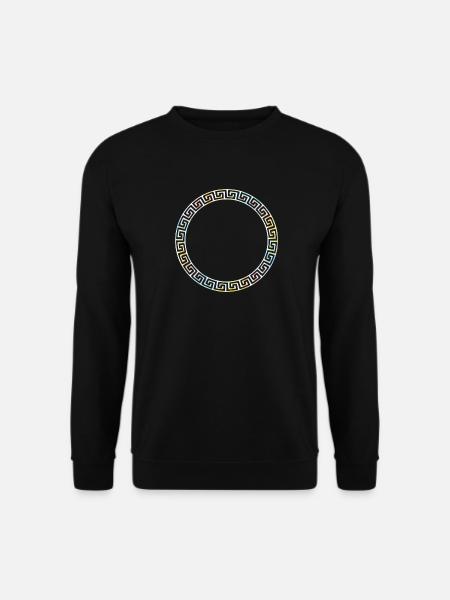 Circle colorful - Unisex Sweatshirt - black