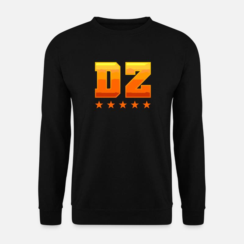 Algerien, DZ - Unisex Pullover - Schwarz