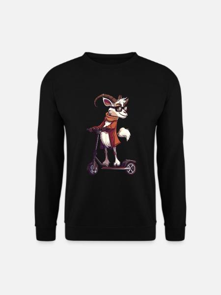 Goat Roller - Unisex Sweatshirt - black