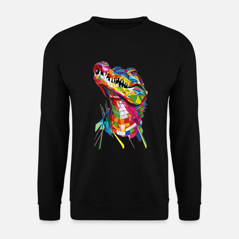 Crocodile - Unisex Sweatshirt - black