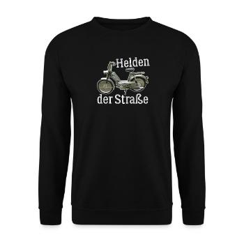 Heroes Of The Street Hercules Prima 5 T-Shirt - Unisex Sweatshirt - black - Front - Alina (178cm) & Michal (187cm)