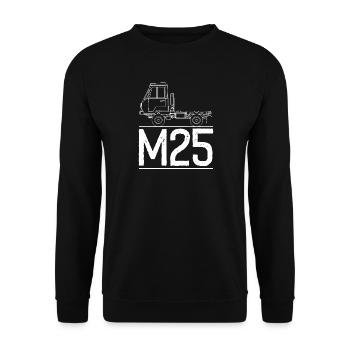 Multicar M25 Nouveau Tshirt T-Shirt - Sweat-shirt Unisexe - noir - Devant - Alina (178cm) & Michal (187cm)