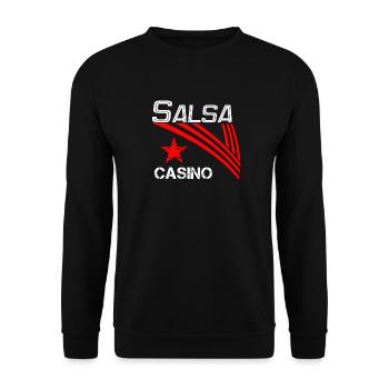 Salsa Casino white - Pro Dance Edition - Unisex Pullover - Schwarz - Vorne - Alina (178cm) & Michal (187cm)