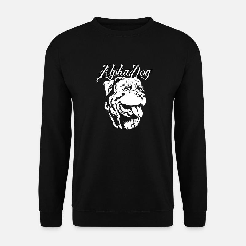 Rottweiler Kopf - Unisex Pullover - Schwarz