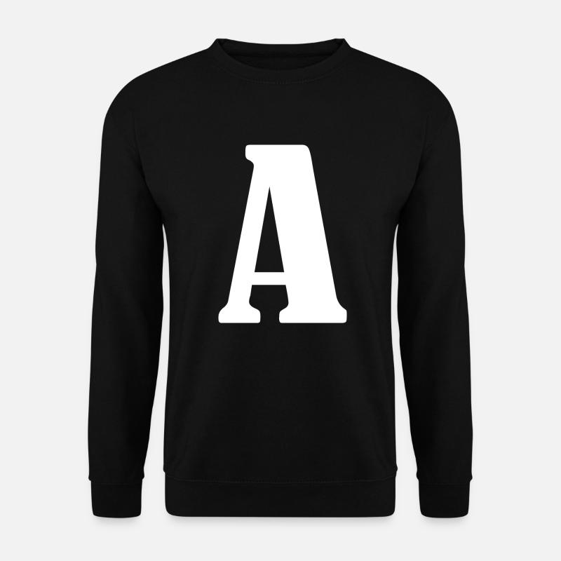 A - Unisex Pullover - Schwarz