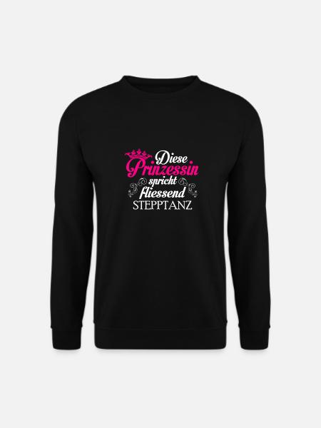 Stepptanz - Prinzessin - Unisex Pullover - Schwarz