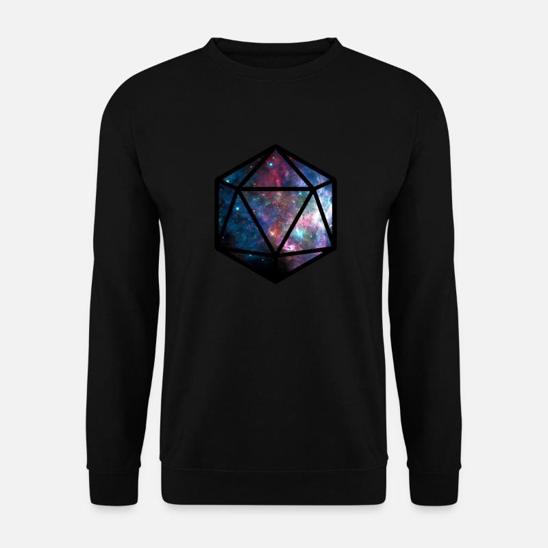20 Würfel Galaxy - Unisex Pullover - Schwarz