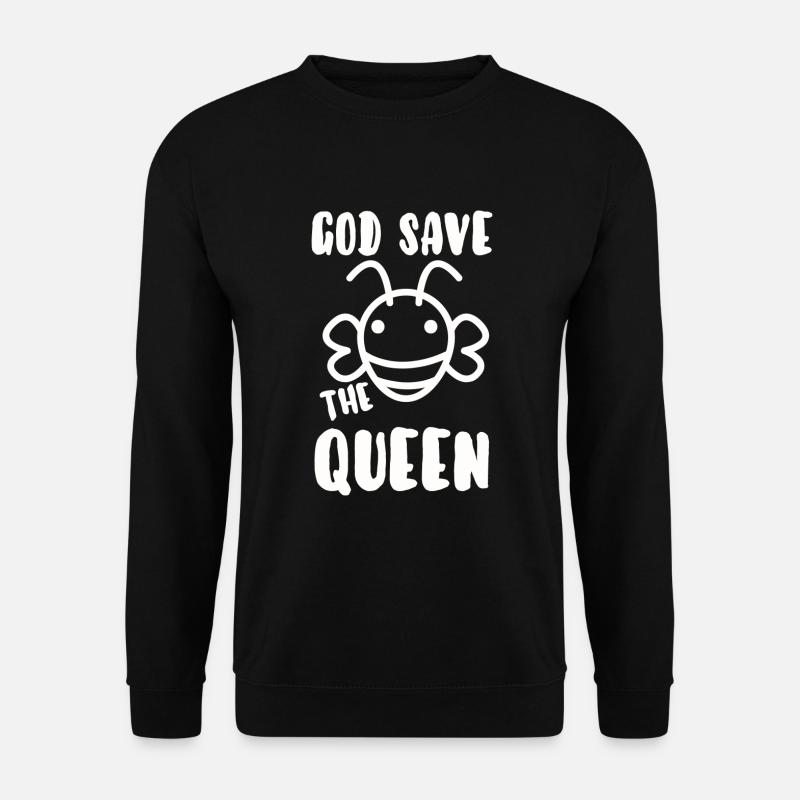 God save the queen - Sweat-shirt Unisexe - noir