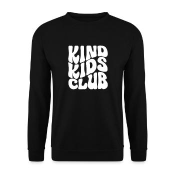 Genre Club pour enfants - Sweat-shirt Unisexe - noir - Devant - Alina (178cm) & Michal (187cm)