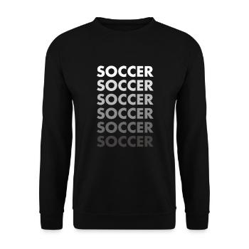 Sport Soccer - Unisex Pullover - Schwarz - Vorne - Alina (178cm) & Michal (187cm)