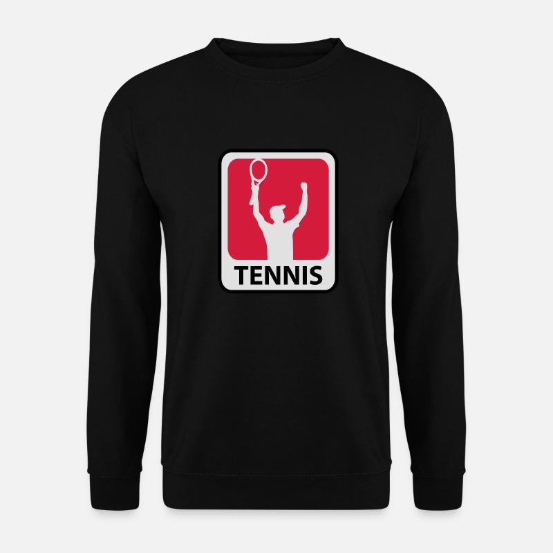 Tennis - Unisex Sweatshirt - black