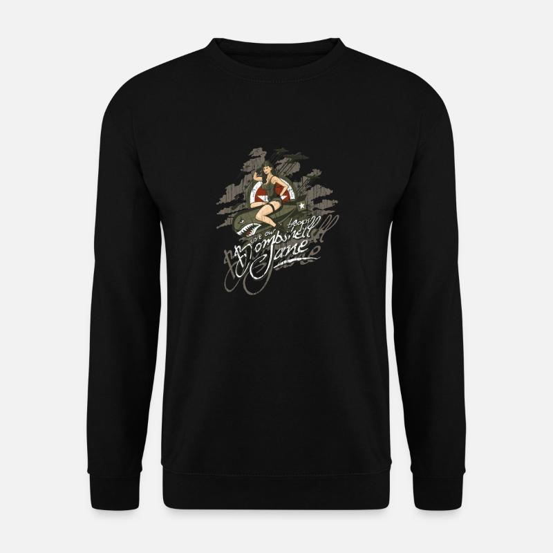 Bombshell Jane - Unisex Pullover - Schwarz