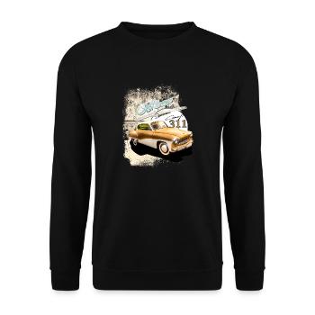 ostsee - Unisex Pullover - Schwarz - Vorne - Alina (178cm) & Michal (187cm)