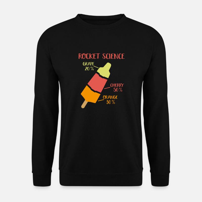 rocket science - Sweat-shirt Unisexe - noir