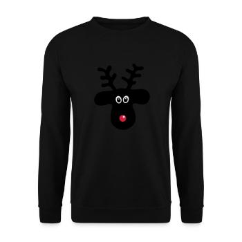 Caribou - Sweat-shirt Unisexe - noir - Devant - Alina (178cm) & Michal (187cm)