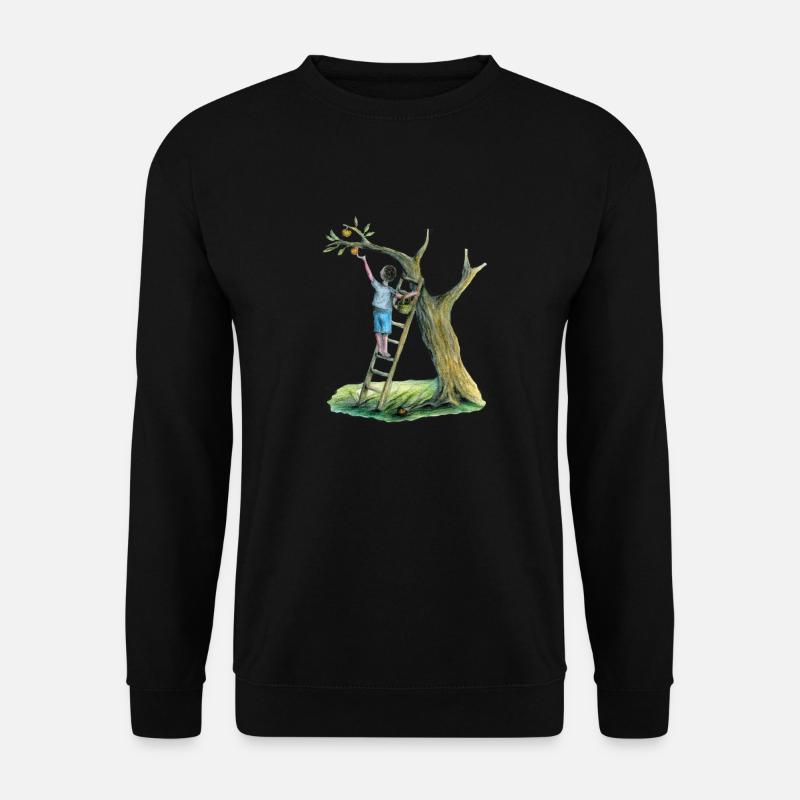 Apfelbaum - Unisex Pullover - Schwarz
