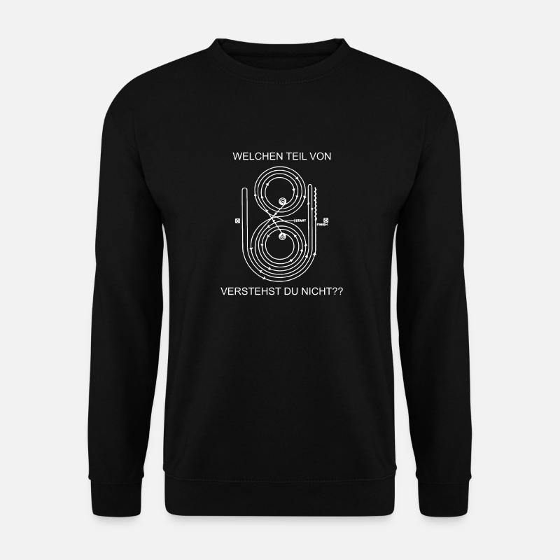 Reining Welchen Teil verstehst du nicht - Unisex Pullover - Schwarz
