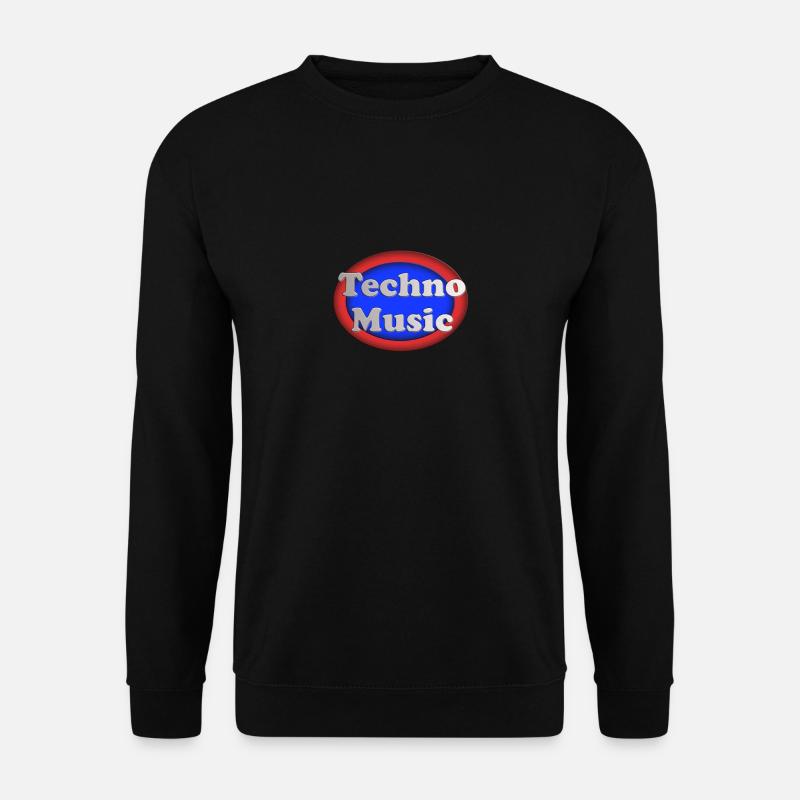 Techno Music - Unisex Sweatshirt - black