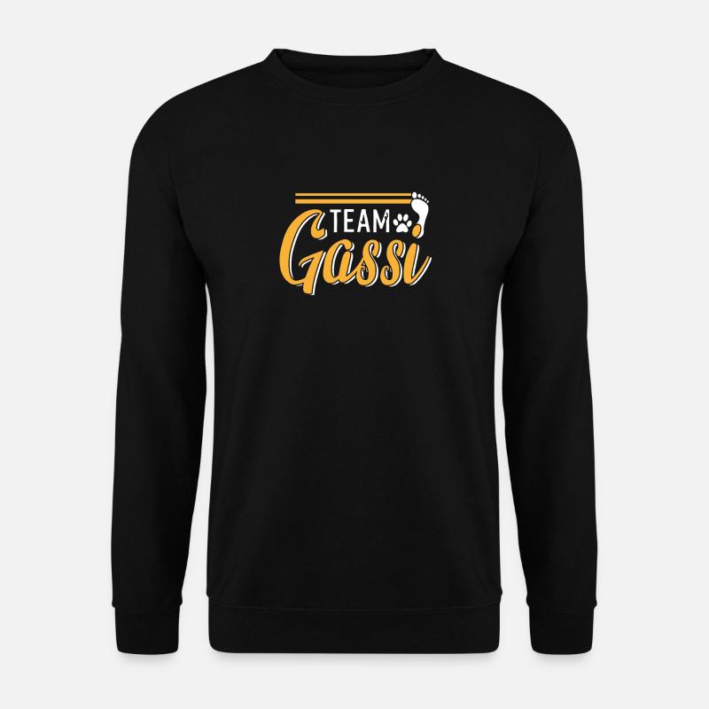 Team Gassi - Unisex Pullover - Schwarz