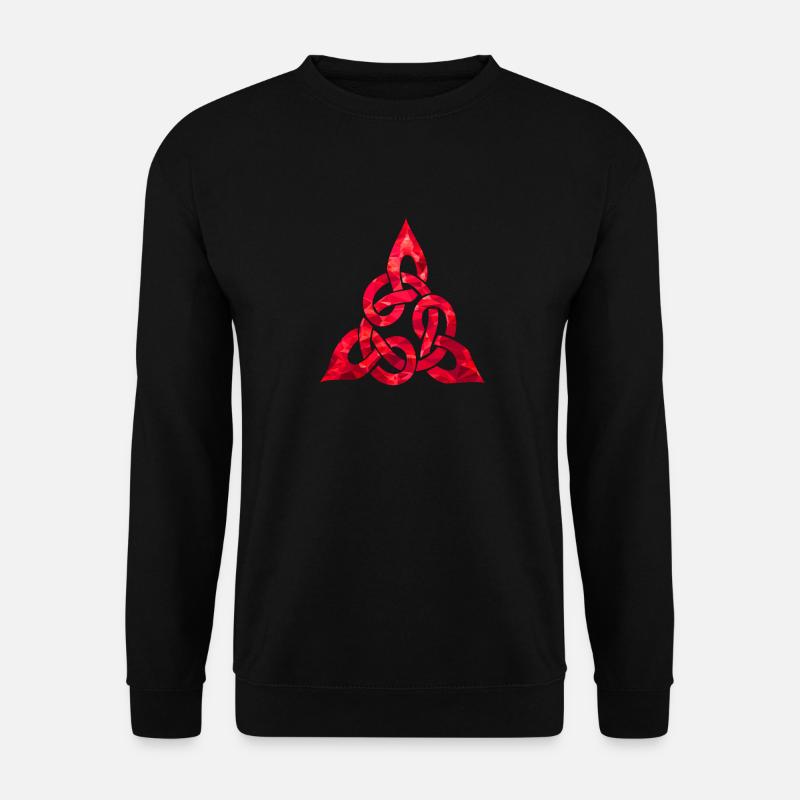 Keltischer Knoten - Unisex Pullover - Schwarz