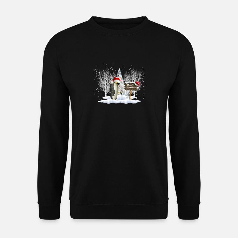 Penguin Christmas - Unisex Sweatshirt - black