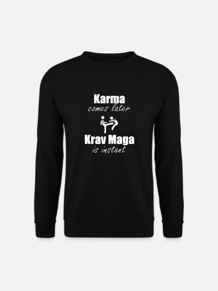 Karma Krav Maga - Unisex Sweatshirt - black