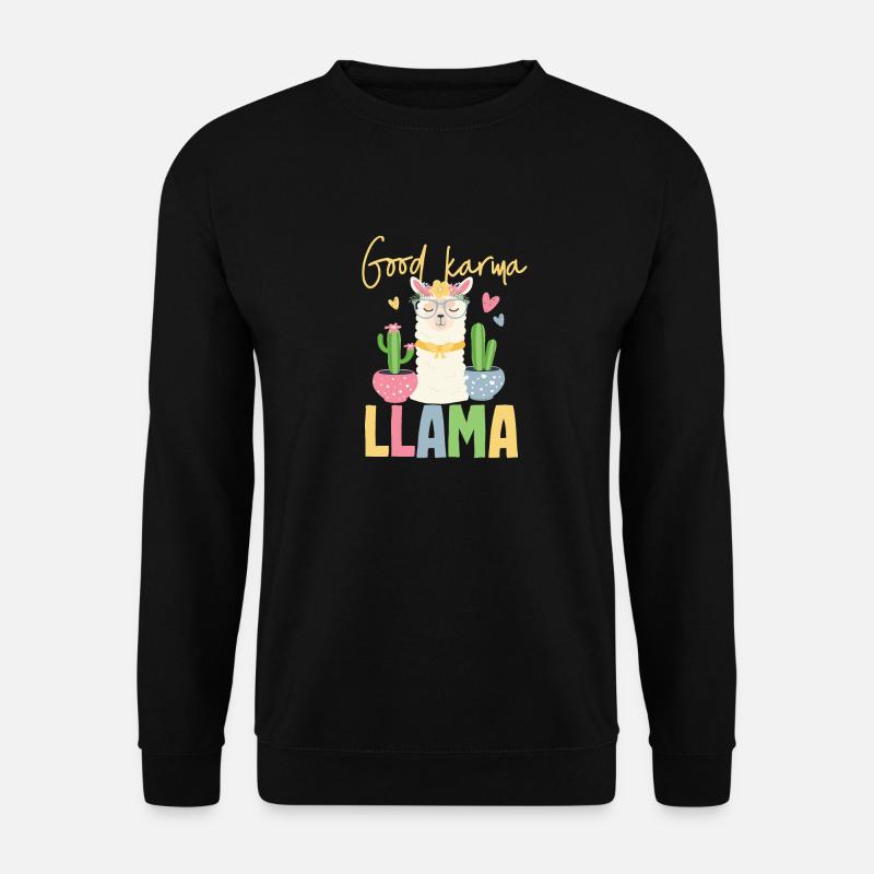 Karma Lama - Unisex Sweatshirt - black