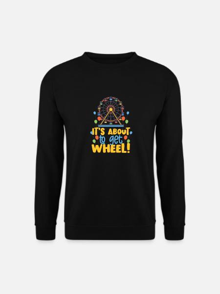 Ferris wheel gift - Unisex Sweatshirt - black