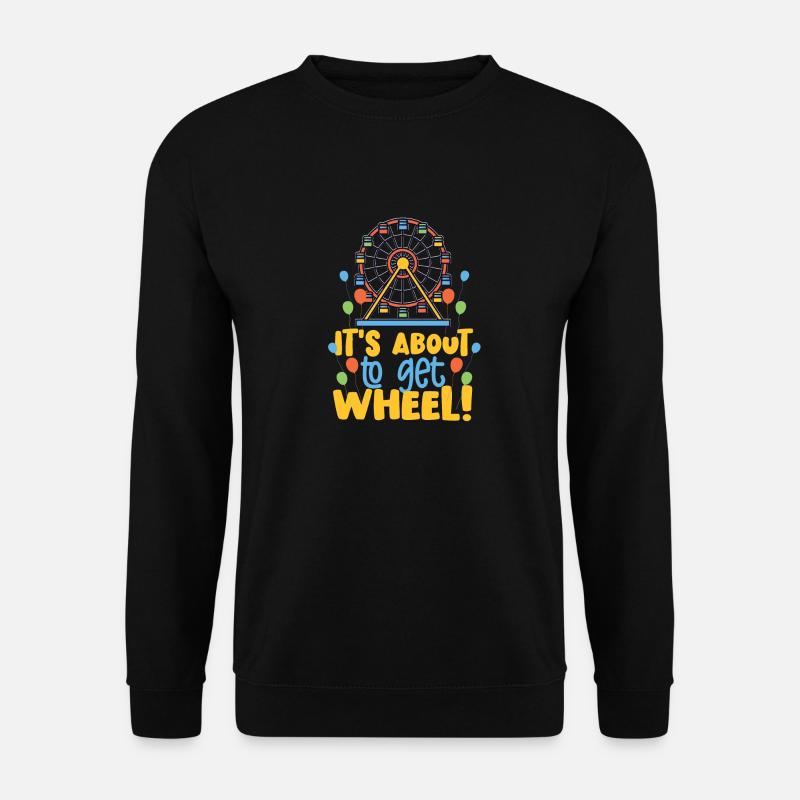 Ferris wheel gift - Unisex Sweatshirt - black