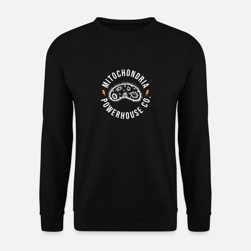 Mitochondrien Kraftwerk Geschenk - Unisex Pullover - Schwarz