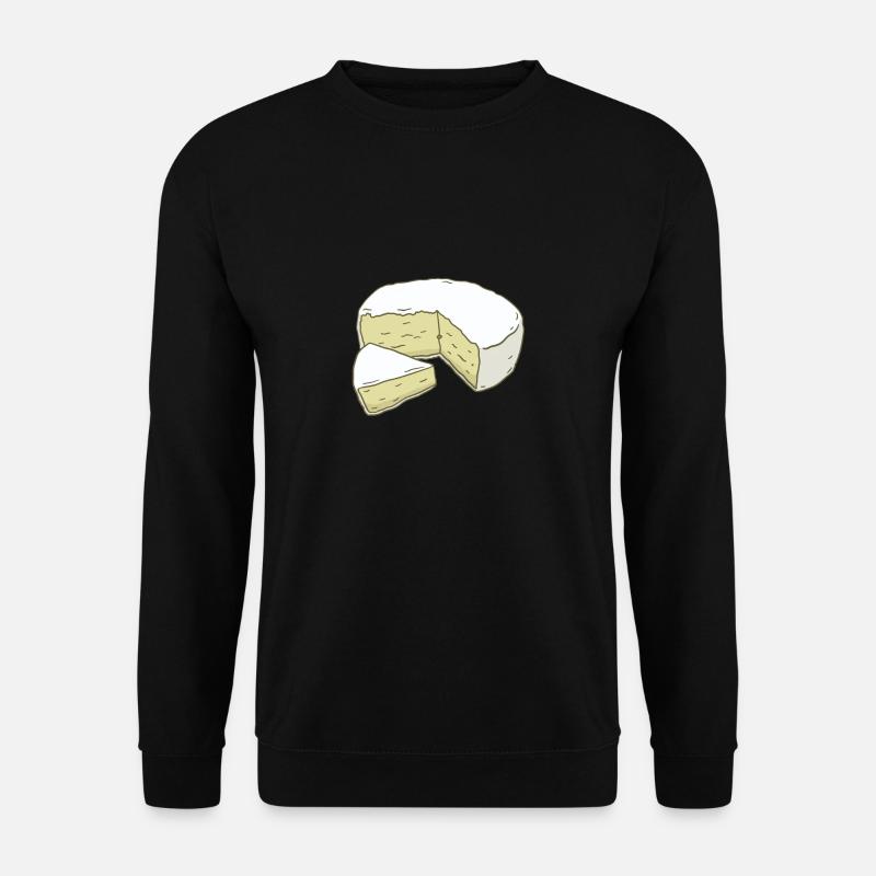 Brie cheese - Unisex Sweatshirt - black