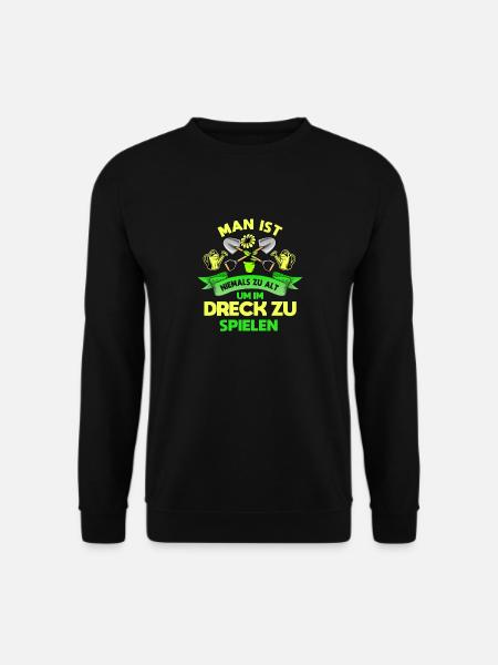 Gärtner, Hobbygärtner Geschenk, Garten Motiv - Unisex Pullover - Schwarz