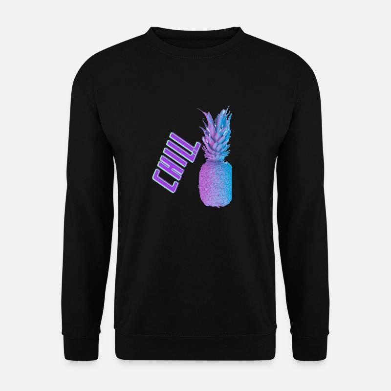 chill Annanas - Unisex Sweatshirt - black