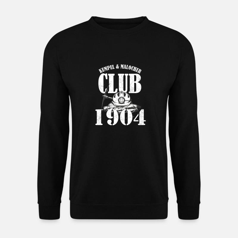 Kumpel & Malocher Club Gelsenkirchen 1904 Ruhrpott - Unisex Pullover - Schwarz