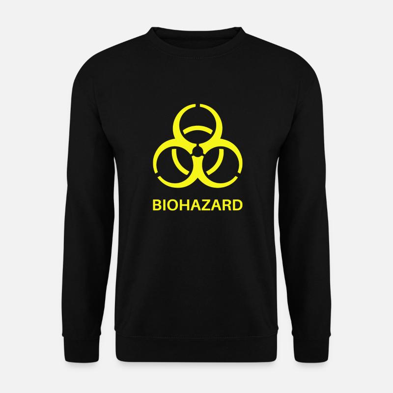 Biohazard Warning, Biohazard Warning - Unisex Sweatshirt - black