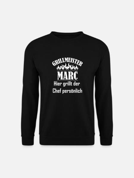 Grillmeister Marc Chef - Unisex Pullover - Schwarz