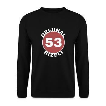 Rize - Sweat-shirt Unisexe - noir - Devant - Alina (178cm) & Michal (187cm)