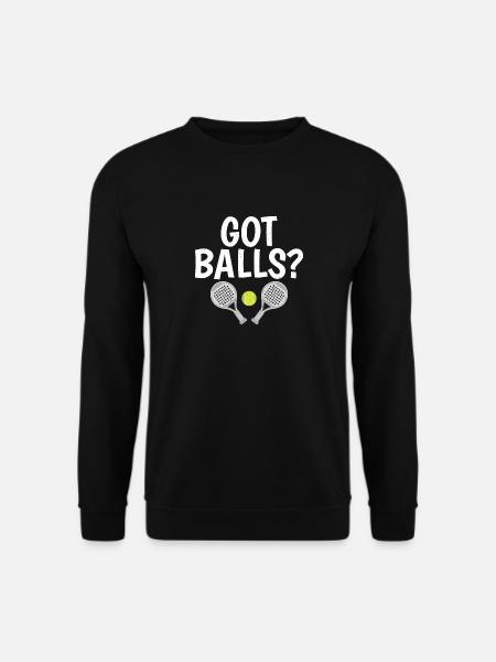 Fun tennis - Unisex Sweatshirt - black