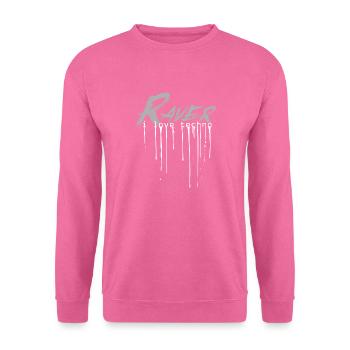 Raver - I Love Techno - Unisex Pullover - Pink - Vorne
