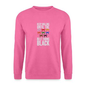 Judo Ceinture Noire Motivation - Sweat-shirt Unisexe - rose - Devant