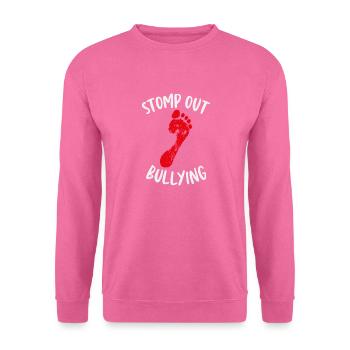 Stomp Out Mobbing Anti-mobbing-slogan - Unisex Pullover - Pink - Vorne
